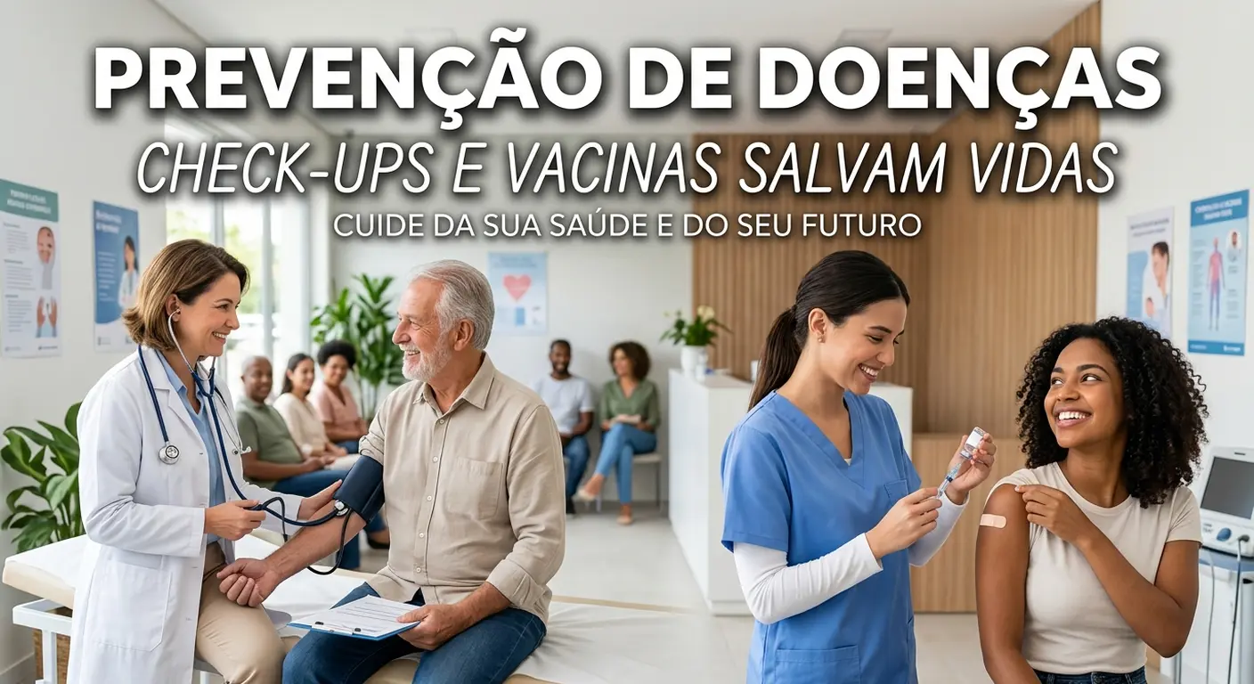 Prevenção de Doenças: Check-ups e Vacinas Salvam Vidas