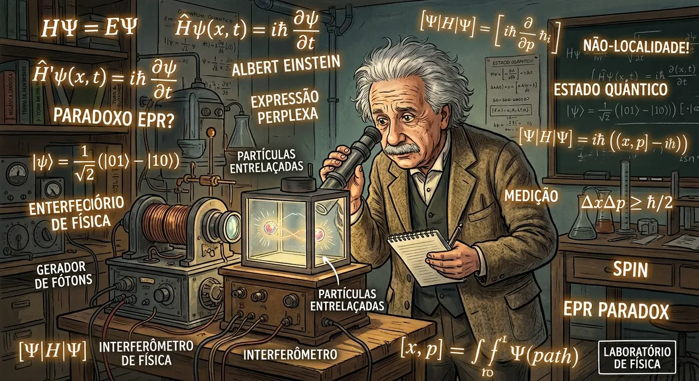 Entrelaçamento Quântico: O Fenômeno Mais Estranho da Física