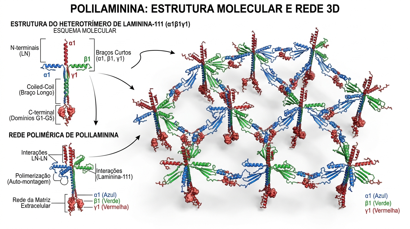 Estrutura da polilaminina