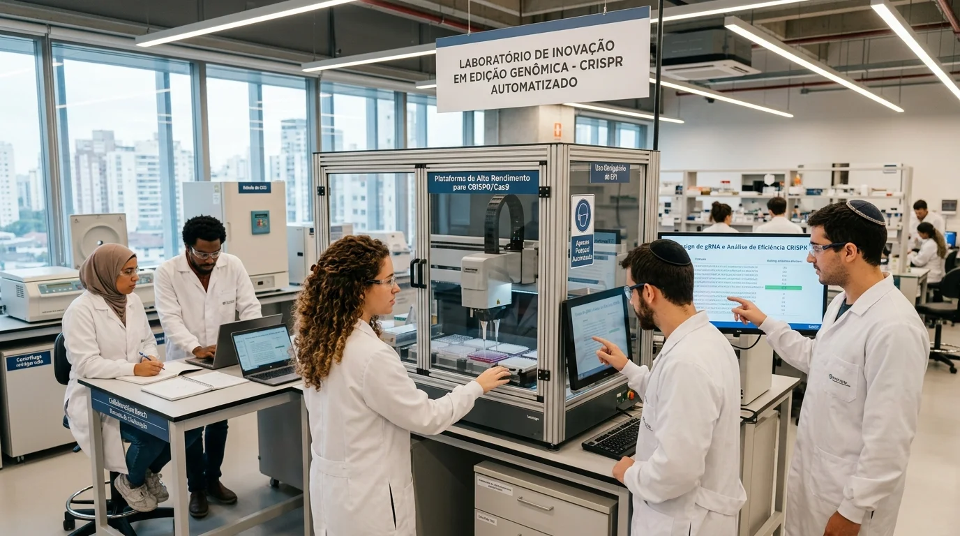 Laboratório de biotecnologia